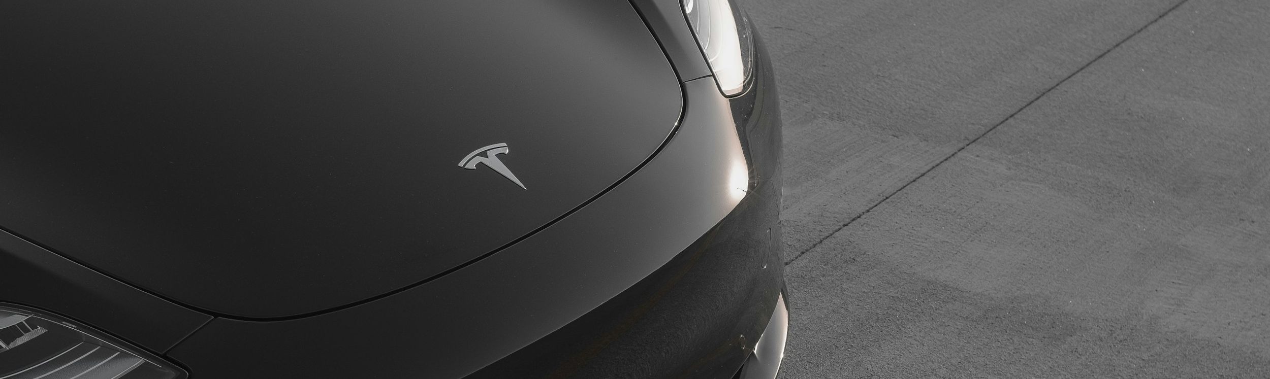 Tesla hood