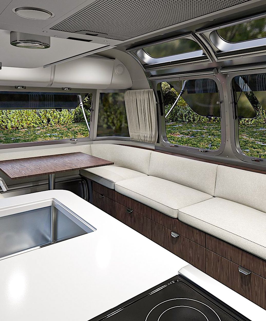 Clean RV interior